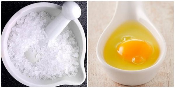 Trứng gà và đường phèn trị cảm cúm