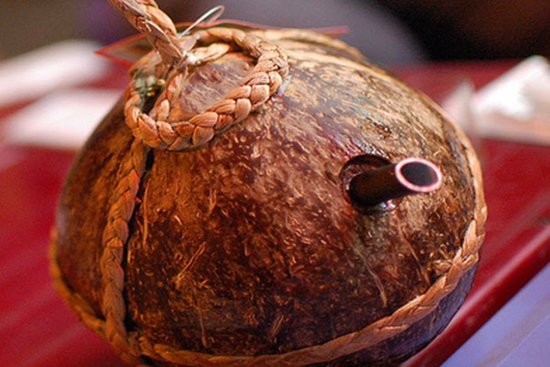 Rượu dừa Tiên tửu Ngọc Hoa món đặc sản của Vĩnh Phúc 