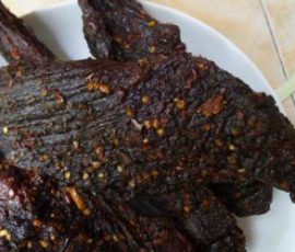 Thịt trâu gác bếp đặc sản nức tiếng của Sơn La