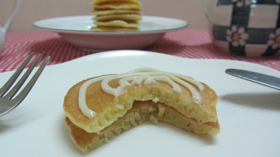 Creame brulee pancake ngon, ko cần thiết lò