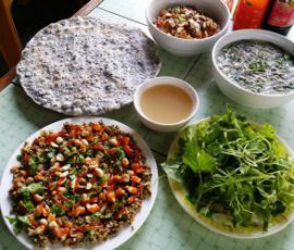 Bún chắt chắt - Món ăn dân dã của người dân Quảng Trị