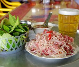 Món nem chua An Thọ đặc sản danh tiếng của ẩm thực Hải Phòng
