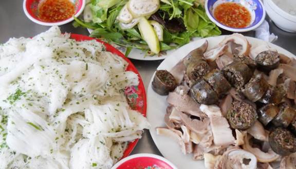 Món bánh hỏi lòng heo Phú Long Bình Thuận