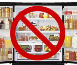 Thực phẩm không nên bảo quản trong tủ lạnh