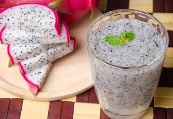 Món sinh tố thanh long ngọt mát cho ngày hè