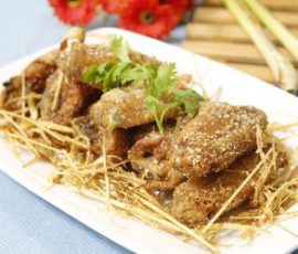 Món cánh gà rang muối giòn rụm cực hấp dẫn