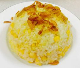 Món xôi ngô ngọt nước cốt dừa ăn hoài không chán