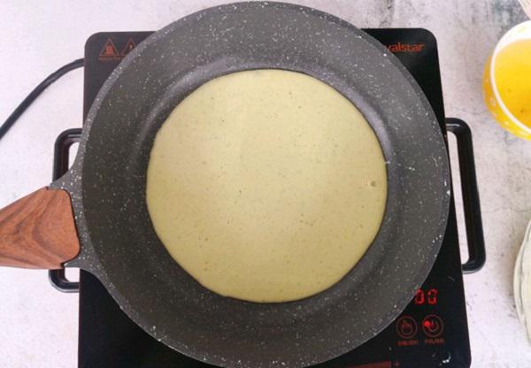 Chiên hỗn hợp trứng