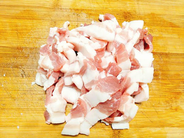 Thịt ba chỉ thái miếng mỏng