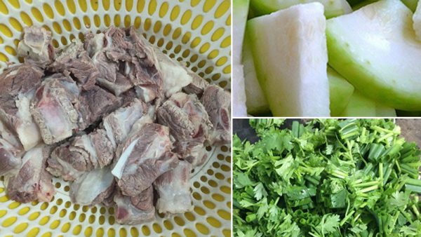 Sơ chế các nguyên liệu