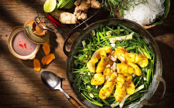 Món chả cá Lã Vọng chuẩn vị Hà Nội tại nhà