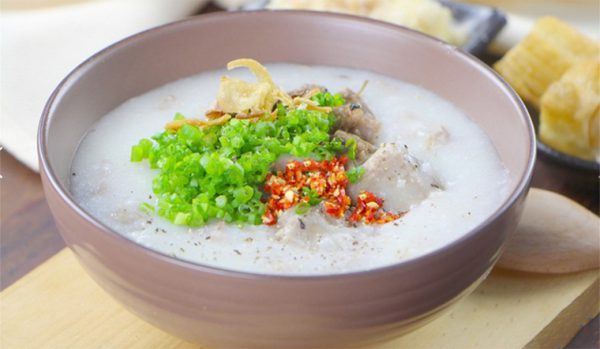 Món cháo xương nóng hổi cả nhà đều thích mê
