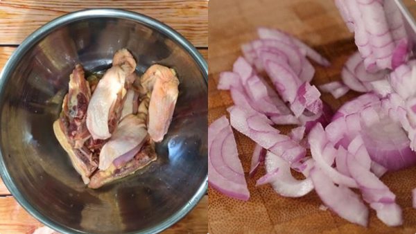 Sơ chế các nguyên liệu