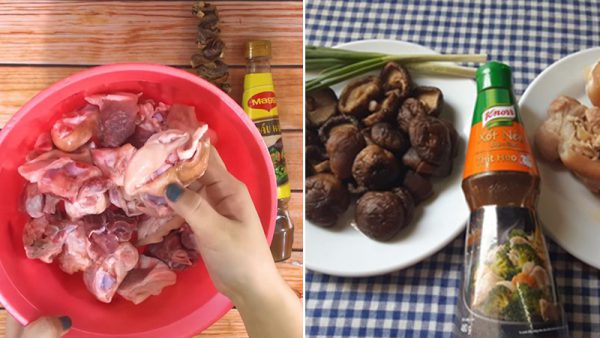 Sơ chế các nguyên liệu