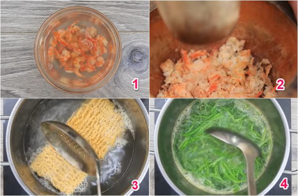 Sơ chế các nguyên liệu