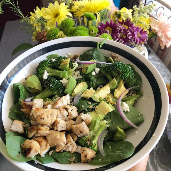 Món salad bông cải xanh