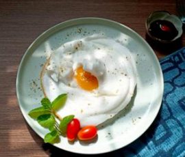 Món trứng đám mây ngon tuyệt cho bữa sáng