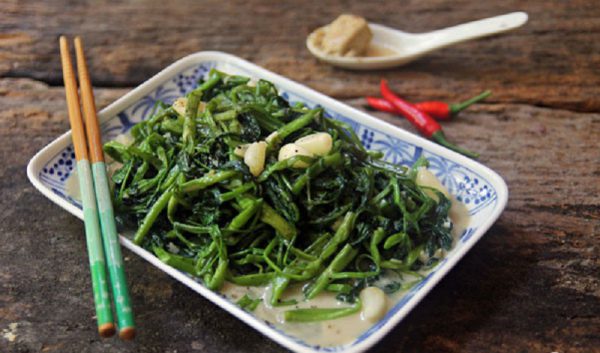 Món rau muống xào chao ngon lạ miệng mà đơn giản