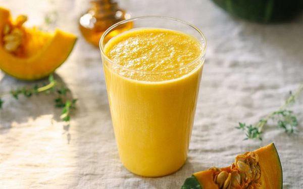 Món sinh tố chuối bí đỏ giúp tăng cường hệ miễn dịch