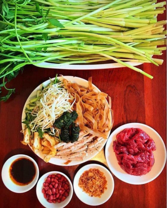 Chuẩn bị phần nguyên liệu