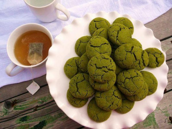 Món bánh quy trà xanh giòn ngon bằng nồi chiên không dầu