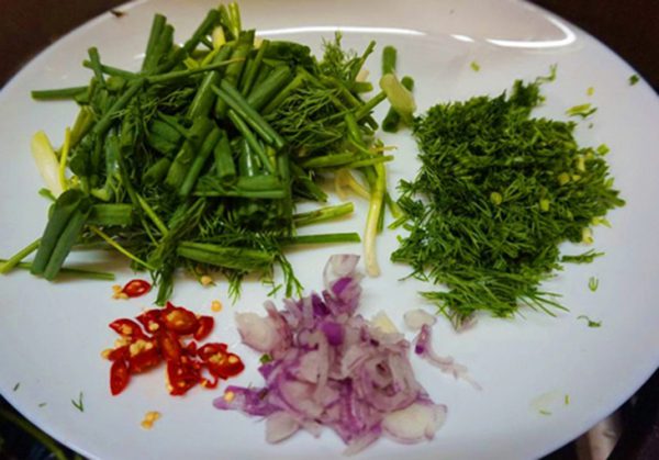 Sơ chế các nguyên liệu