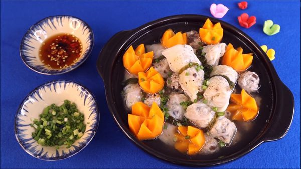 Món canh bắp cải cuộn thịt thanh mát