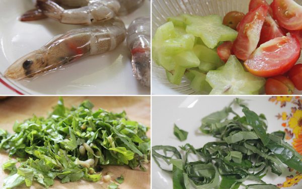 Sơ chế các nguyên liệu