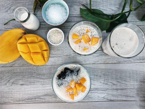 Món chè xoài Singapore mát lạnh giải nhiệt