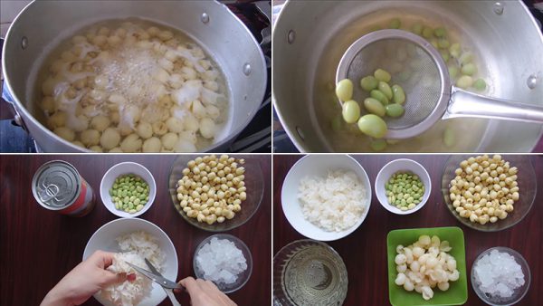 Sơ chế các nguyên liệu