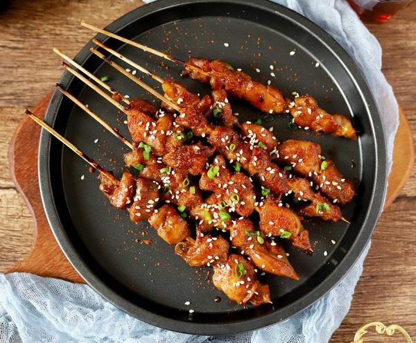 Món thịt gà xiên nướng mềm ngon hấp dẫn