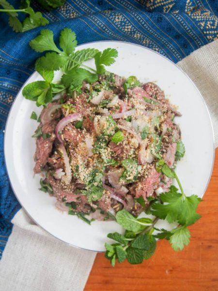 Món salad thịt bò kiểu Thái lạ miệng ngay tại nhà