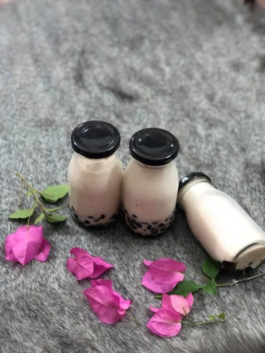 Món sữa tươi trân châu giải nhiệt ngày nắng