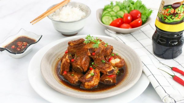 Món sườn non rim mặn cho bữa cơm cuối tuần