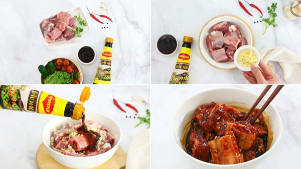 Sơ chế các nguyên liệu