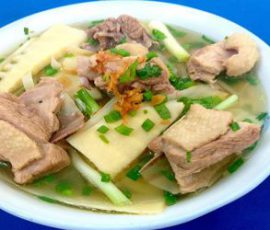 Món vịt xáo măng tươi chua ngon đơn giản tại nhà