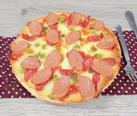 Món bánh pizza bằng chảo chống dính ngay tại nhà 