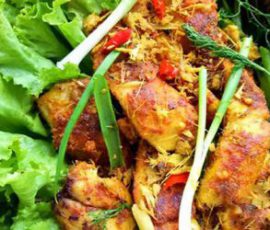 Món cá nướng riềng mẻ thơm lừng nức mũi