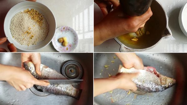 Sơ chế các nguyên liệu