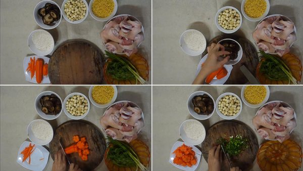 Sơ chế các nguyên liệu