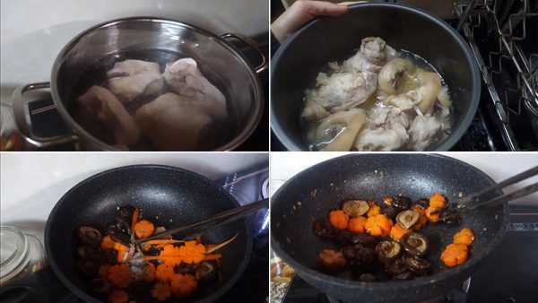 Chế biến các nguyên liệu