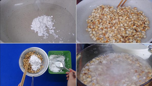 Sơ chế đậu phộng