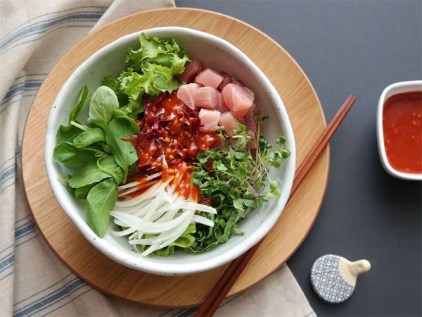 Món salad cá ngừ rau mầm bổ dưỡng lại dễ làm