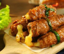 Món thịt bò nướng phô mai ngon ngất ngây