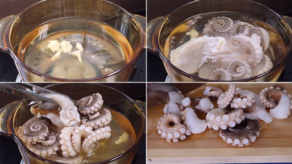 Chế biến bạch tuộc