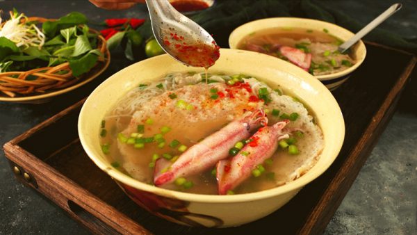 Món bún quậy Phú Quốc ngon độc đáo lạ miệng