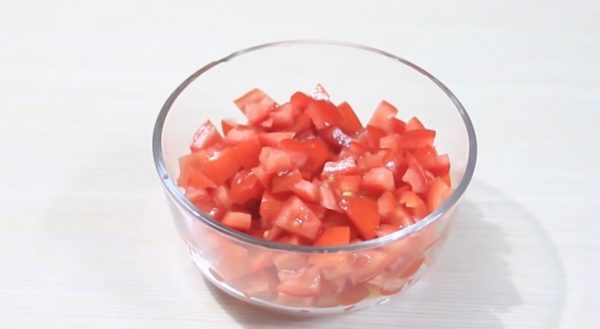 Cà chua đem băm nhuyễn