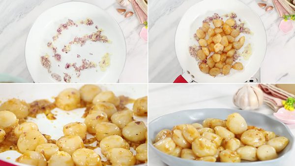 Xào cồi sò điệp