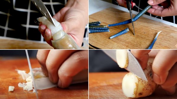 Sơ chế các nguyên liệu