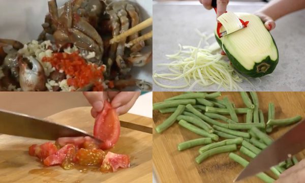 Sơ chế các nguyên liệu